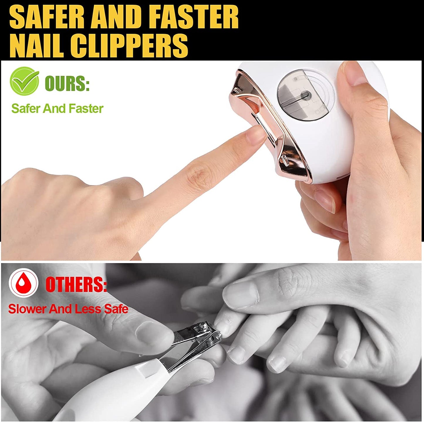 Išmanioji nagų kirpimo mašinėlė