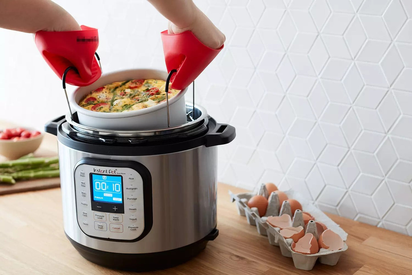 maisto gaminimas su instant pot