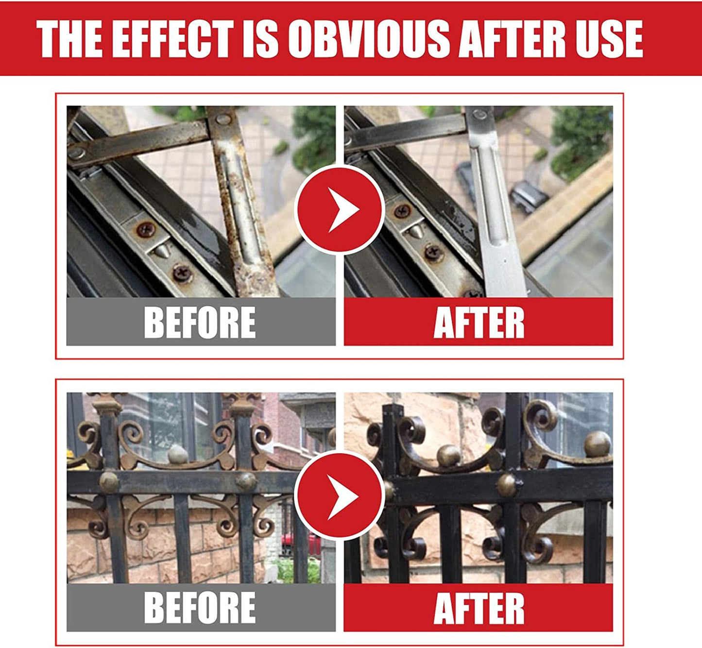 Vandens pagrindo metalo rūdžių valiklis + teptukas dovanų!