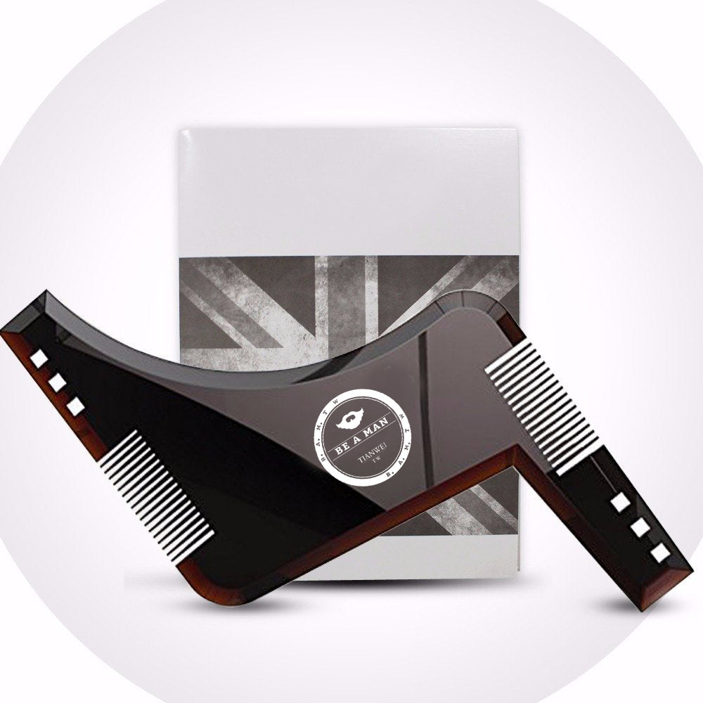 Barzdos skutimosi šablonas