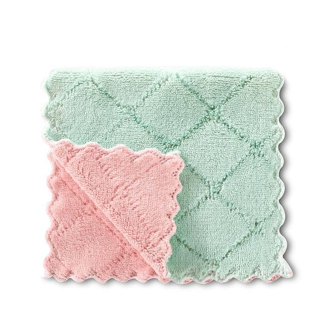 Mikrofibros šluostės - dvisluoksnės - bigdealas.lt