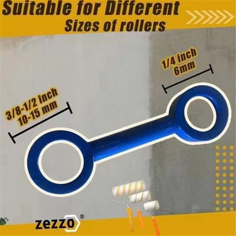 Dažų volelio valiklis