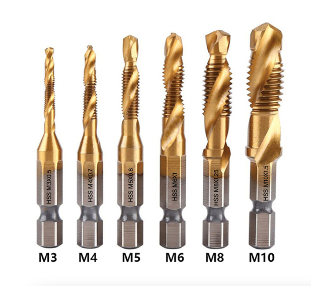 Sriegimo grąžtai 6vnt. rinkinys