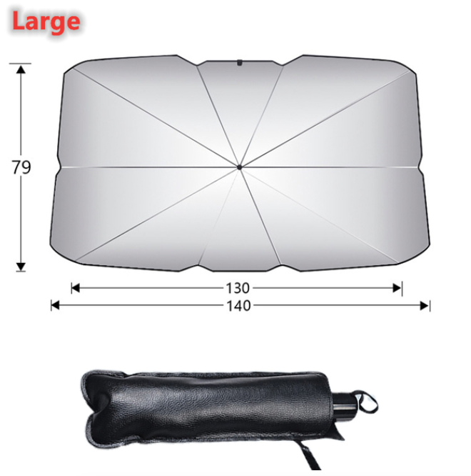 apsauga nuo saulės automobiliui 79x140