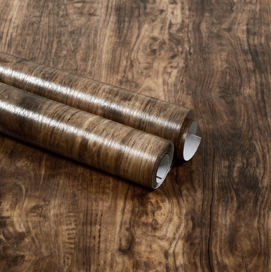 plėvelė baldams tamsiai ruda