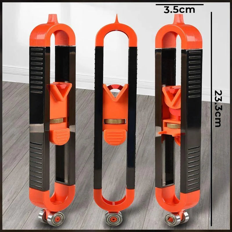 Tikslus kontūro matuoklis su užraktu