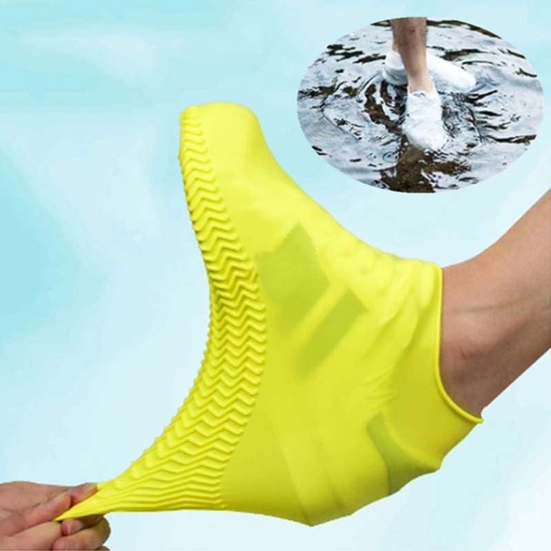 Vandeniui atsparūs silikoniniai batų užvalkalai