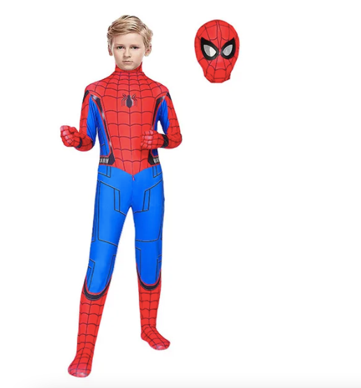 Žmogaus voro kostiumas, spiderman kostiumas (daug dydžių!)