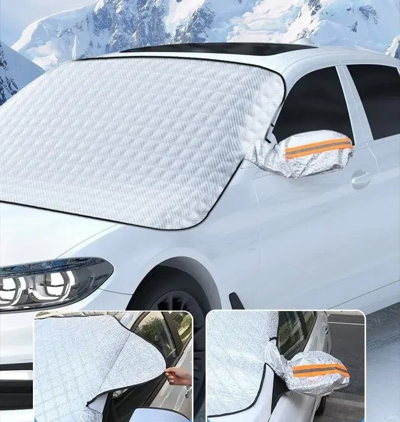 Automobilio stiklo apsauga nuo sniego