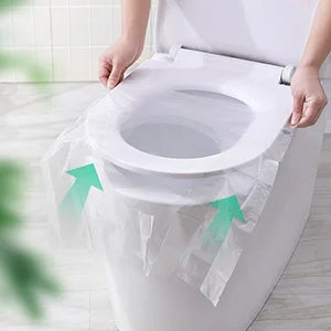 Biologiškai skaidus vienkartinis plastikinis tualeto sėdynės užvalkalas